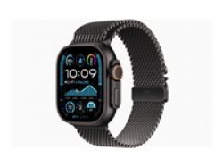 Смартчасовник APPLE Watch Ultra2 v2 Cellular 49mm Black Titanium Case with Black Titanium Milanese Loop L