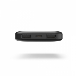 HAMA Външна батерия "Pocket 5" Power Pack, 5000 mAh, Изходи: 2x USB-A, антрацит
