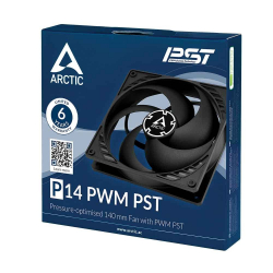 Arctic вентилатор Fan 140mm P14 PWM PST (Black/Black) - ACFAN00125A