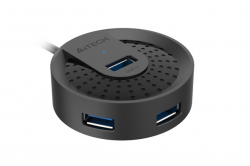 A4 HUB-30 USB  3.0 BLACK