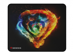 Genesis Mouse Pad Carbon 500 M Fire G2 300 x 250mm                          