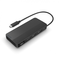 Lenovo USB-C Dual Display Travel Dock (w/ adapter)                          