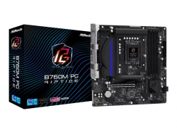 ASROCK MB Desktop B760M PG RIPTIDE (S1700, 4x DDR5, 1x PCIe 4.0 x16, 1x PCIe 4.0 x1, 1x M.2 Key E for Wi-Fi, 1x M.2 Hyper Gen4x4, 4x SATA3, 2x USB-C, 5x USB 3.2, 6x USB 2.0, 1xRJ-45 2.5 Gbit, 1x HDMI, 1x DP, mATX
