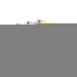Комплект вентилатори NZXT F120 RGB White 3 броя и NZXT RGB контролер