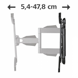 Стенна стойка за TV HAMA, 37"-75", 220836
