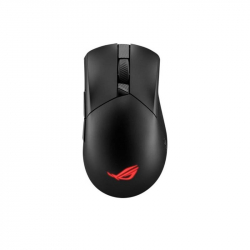 Asus ROG Gladius III Wireless AimPoint Gaming Mouse, Connectivity (2.4GHz RF, Bluetooth, Wired), 36000 DPI sensor, 6 programmable buttons, ROG SpeedNova, Replaceable switches, Paracord cable, Black