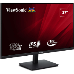 Монитор ViewSonic VA270-H-2, 27", SuperClear IPS panel, AG, FHD 1920x1080, 300cd/m2, 1000:1, 100Hz, 1ms, 50M:1, sRGB, Flicker-Free, Low Blue Light, VRR technology, VGA, HDMI, DC Socket, Tilt, VESA 100, Black Монитор ViewSonic VA270-H-2, 27", SuperClear IPS panel, AG, FHD 1920x1080, 300cd/m2, 1000:1, 100Hz, 1ms, 50M:1, sRGB, Flicker-Free, Low Blue Light, VRR technology, VGA, HDMI, DC Socket, Tilt, VESA 100, Black