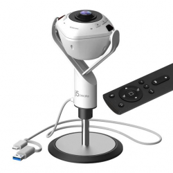 Камера за видеоконференции, j5create JVU368,360°,Full HD 1080p,USB™ UVC/UAC plug-and-play,HDR,AI функция