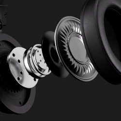 MCHOSE безжични геймърски слушалки Wireless Gaming Headphones - V9 Pro Steel Black - Bluetooth , 2.4G