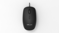 Комплект клавиатура и мишка Delux K7010BU+M355BU с БДС кирилизация