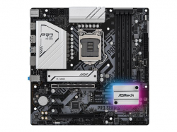 ASROCK Main Board Desktop Z590M Pro4 (S1200, 4xDDR4, 4xPCIe x16, 2xPCIe x1, SATA III, 1 xM.2, 1 xUlraM.2, USB3.0, GLAN, HDMI, DP), Retail