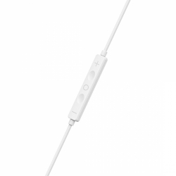 HAMA Слушалки "Classy" USB-C, накрайници, микрофон, защита от прегъване на кабел, бял