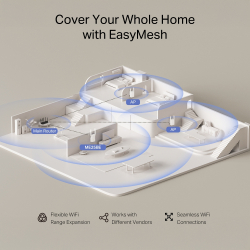 Удължител на обхват Wi-Fi 7 Mercusys ME25BE BE3600