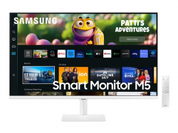 Монитор SAMSUNG M5 32inch Smart VA FHD 16:9 60Hz 250cd/m2 4ms HDMI DP 2x5W White