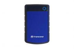 Transcend 4TB, 2.5" Portable HDD, StoreJet H3, Blue, Anti-shock