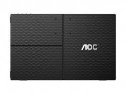 Монитор AOC 16T3EA, 15.6" IPS WLED, 1920x1080@@60Hz, 4ms GtG, 250cd m/2, 700:1, 50M:1 DCR, USB-C 3.2x1