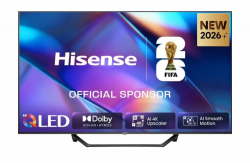 Телевизор Hisense 43" A7S, 4K Ultra HD 3840x2160, QLED, FALD, Quantum Dot, HDR 10+, HLG, Dolby Vision, Dolby Atmos, Smart TV, WiFi 5GHz, WiFi Direct, BT, Anyview Cast, 3xHDMI, 2xUSB, LAN, CI+, DVB-T2/C/S2, Black