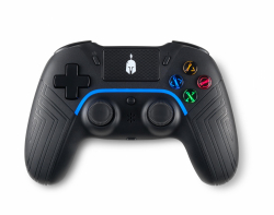 Безжичен геймпад Spartan Gear Aspis 4, за PC и PS4, Черен                          