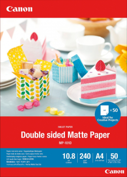 Canon Double Sided Matte Paper MP-101 A4 (50 sheets)                          