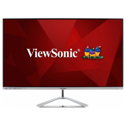 Монитор ViewSonic VX3276-MHD-3 31.5 inch Gaming Monitor 1920x1080, IPS Panel LED, 4ms, 75Hz, 250 nits, VGA, HDMI, Displayport, speakers, 3 sides frameless, silver stand