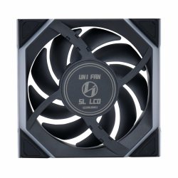 Вентилатори 3бр Lian Li UNI FAN SL Wireless LCD Reverse Blade ARGB PWM - 120 mm Черни