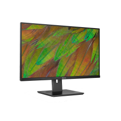 Монитор Philips 32B1N3800/00, 31.5" VA WLED panel, AG, 16:9, 4K UHD 3840x2160, 350cd/m2, 3500:1, 4ms, 60Hz, sRGB, Flicker-free, SmartImage, EasyRead, HDMI, DisplayPort, HBR 3, 4x USB, Audio out, Speakers, HAS, Swivel, Tilt, Pivot, VESA 100, Black