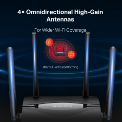 2-лентов Wi-Fi 7 рутер Mercusys MR25BE BE3600
