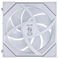 Вентилатори 3бр Lian Li UNI FAN SL-INF Wireless ARGB PWM Reverse - 120 mm Бели + Контролер