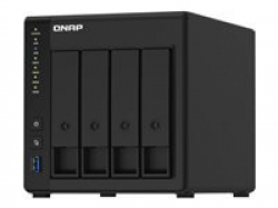 QNAP 4-Bay NAS Intel Celeron Gemini Lake J4025 dual-core 2.0GHz 2GB DDR4 SODIMM RAM SATA 6Gb/s 2xGbE AES-NI encryption