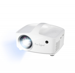 AOPEN Projector QF13s (powered by Acer), portable, LCD, LED, FHD (1920x1080), 8000 LED Lumens, (350 ANSI), 1000:1, 1x, HDMI 1.4, USB (Type A) x1 share output port, AV (Composite + Audio R/L), DC out, Speaker 5W, Auto Focus, 1.9 kg, 2Y, White