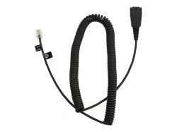 JABRA QD to RJ10 coiled 0.5-2meters Siemens compatibility JABRA QD to RJ10 coiled 0.5-2meters Siemens compatibility