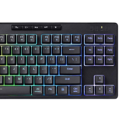 Геймърска клавиатура Redragon Shiva TKL K516-RGB с RGB осветление - черна