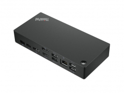 Lenovo Универсална USB-C докинг станция, Dock Gen3 HDMI, 2 X DP, 1 GbE, 90W