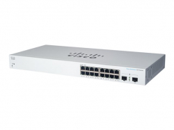CISCO Business Switching CBS220 Smart 16-port Gigabit PoE 130W 2x1G SFP uplink