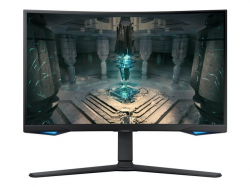 Монитор SAMSUNG 27 cali LS27BG650EUXEN VA 2560x1440 16:9 2xHDMI/1xDP/LAN(RJ45)/2xUSB3.0 1ms(GTG) WiFi/BT speakers curved HAS+PIV 240Hz SMART Gaming