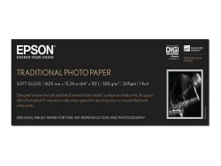 EPSON Traditional Photo Paper Roll A0 64inch 162.6cm x 15m 300g/m2 photo paper