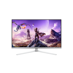 Монитор Philips 32M2N8900P/00, 31.5 inch Gaming monitor, QD OLED panel, AR, UHD 3840x2160, 515cd/m2, 1.5M:1, 0.03ms, 240Hz, HDR True Black 500, Ambiglow, G-SYNC compatible, 2x HDMI, DP, USB-C, 2x USB, Audio out, Speakers, KVM, Black/Silver