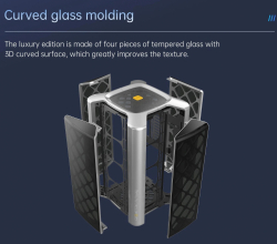 Geometric Future кутия Case mATX - Model 2 THE ARK Mesh Black