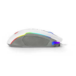 Геймърска мишка Redragon Ranger Basic M910H с RGB осветление - бяла