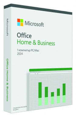 Microsoft Office Home and Business 2024 English EuroZone 1 License Medialess                          