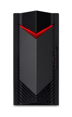 Настолен Компютър Acer Nitro N50-656, Intel Core i5-14400F (up to 4.70GHz, 20MB), 32GB DDR5 5600MHz (2*16GB), 1TB SSD 1*M.2 free, GeForce RTX 5060 8GB GDDR7, No DVD, 3* USB 3.2, Type-C, 4*USB.2.0, Mic.&Audio jacks, RG-45, GLAN, Wi-Fi AX&BT 5.0, 500W, No OS