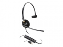 HP Poly EncorePro 515-M EncorePro 500 series headset on-ear wired active noise cancelling USB-A black Certified for Microsoft Team