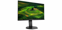 Монитор Philips 241B8QJEB 23.8" WLED, IPS, 1920x1080, 5ms, 250cd/m2, VGA, DVI, HDMI, Displayport, Speakers, Height adjustment, Pivot