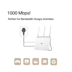 Gigabit Powerline Starter Kit TP-Link TL-PA7017P KIT AV1000