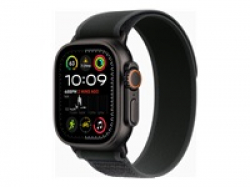 Смартчасовник APPLE Watch Ultra2 v2 Cellular 49mm Black Titanium Case with Black Trail Loop SM