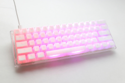 Ducky професионална геймърска механична клавиатура Professional Gaming Mechanical Keyboard One 3 Mini Aura White -  Cherry MX RGB Brown [Tactile]