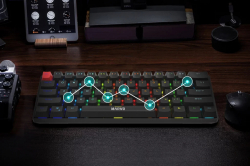 Marvo механична геймърска клавиатура Gaming Mechanical keyboard Saber 61 KG933G - 61 keys, Red Switches [Linear]