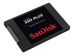 SANDISK SSD PLUS 480GB - 2.5” SATA SSD, up to 535MB/s Read and 445MB/s Write speeds