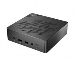 Настолен Компютър MiniX Elite EU512-AI Intel Core Ultra 5-125H, 16GB DDR5, 512GB SSD, Dual LAN 2.5GHz, Wi-Fi 6E, Windows 11 Pro
