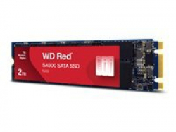 WD Red SSD SA500 NAS 2TB SATA III 6Gb/s M.2 2280 internal single-packed POWERED BY SANDISK